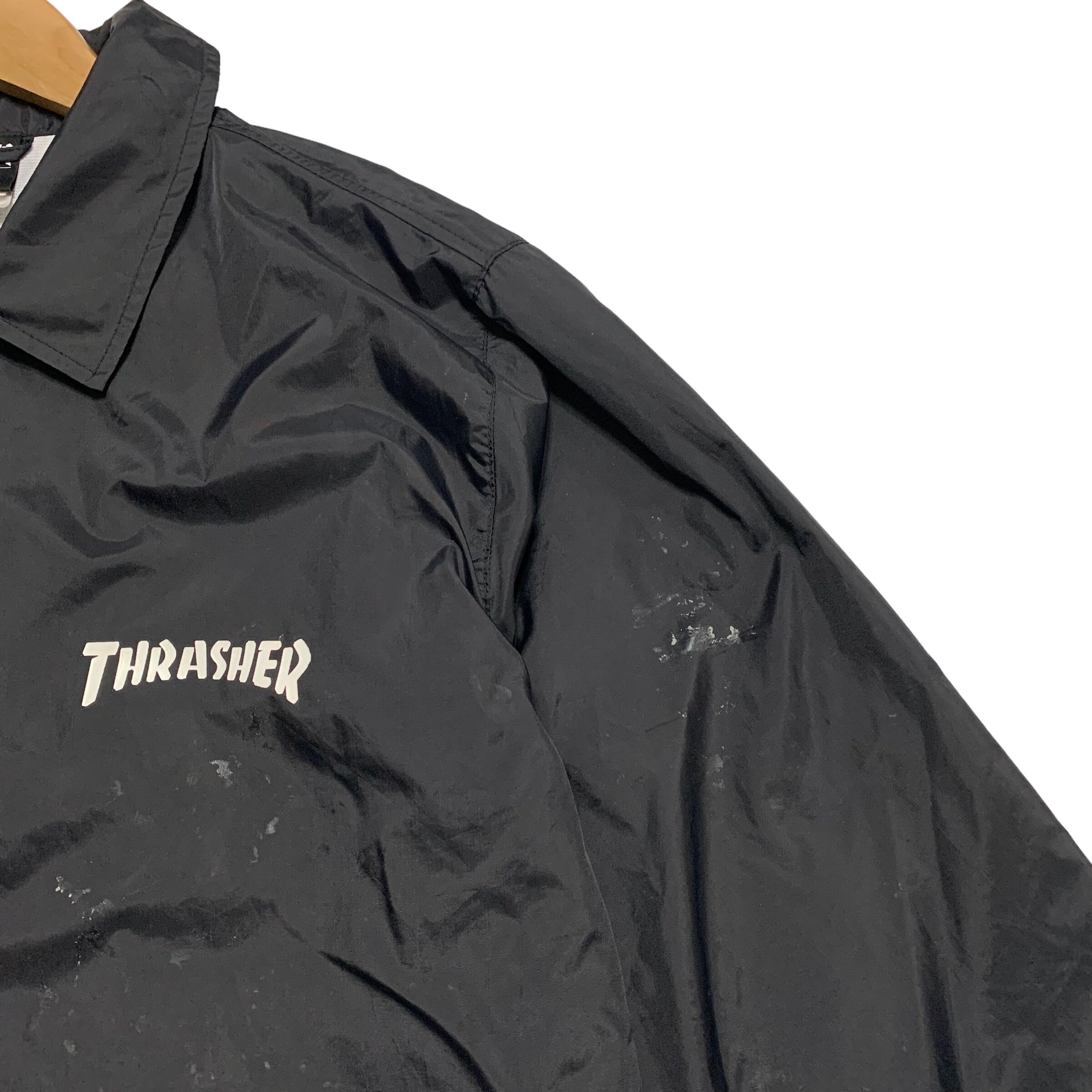 Thrasher × Vintage 🔥 VINTAGE THRASHER COACH JACKET MADE IN