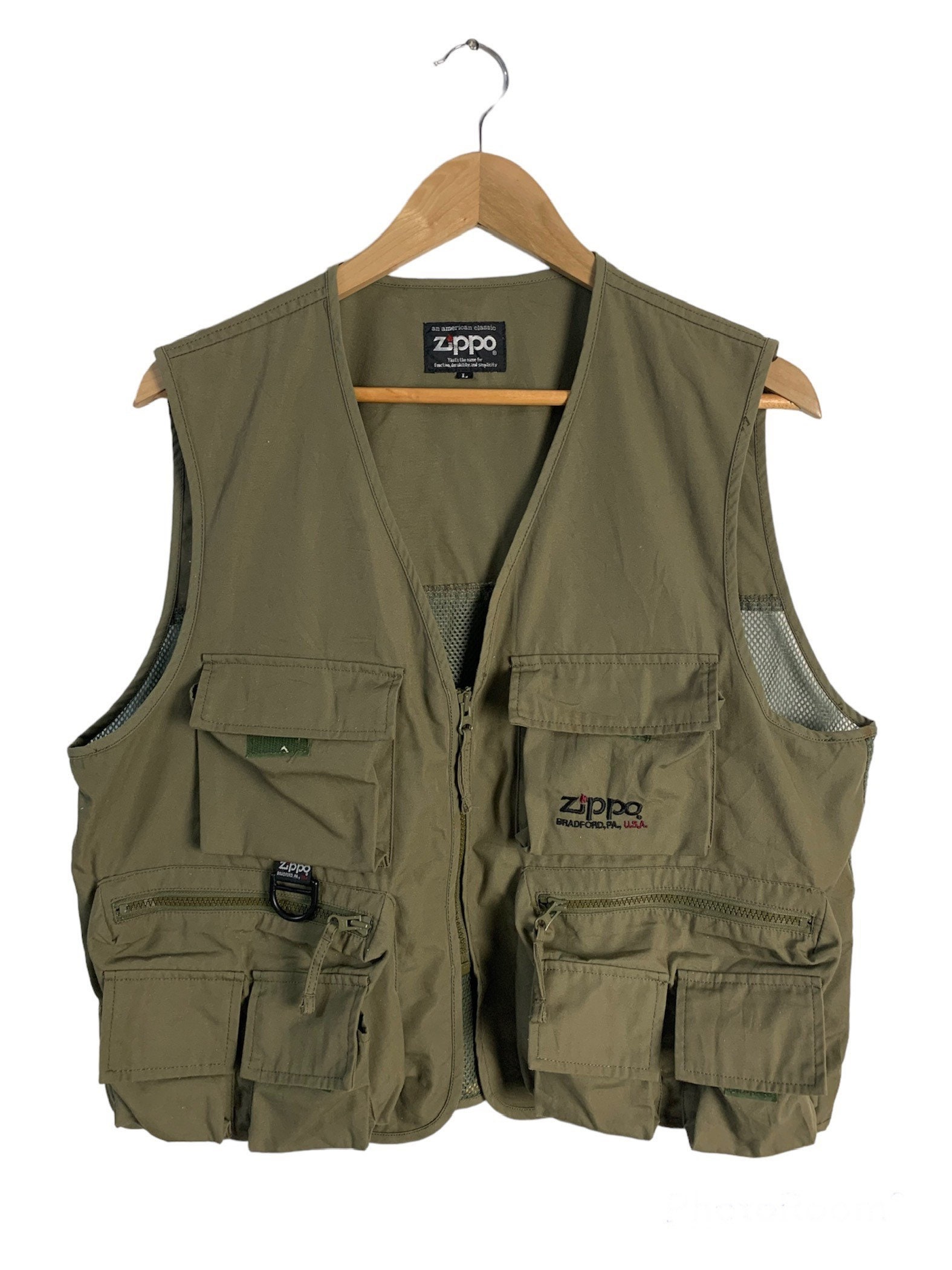 Zippo Multipocket Tactical Fishing Vest - Etsy Zippo Multipocket Tactical Fishing Vest - Etsy