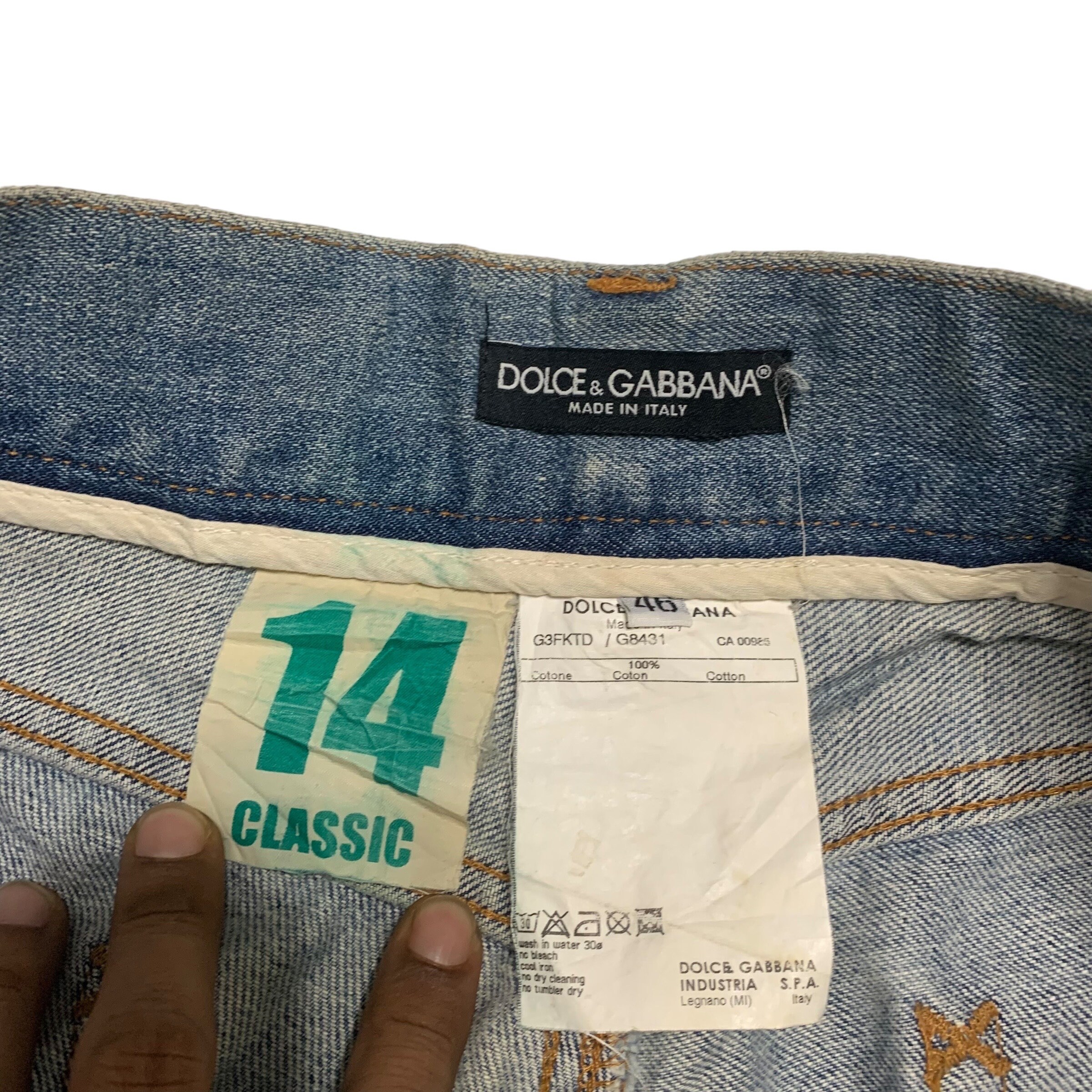 Dolce & Gabbana Jeans - Etsy