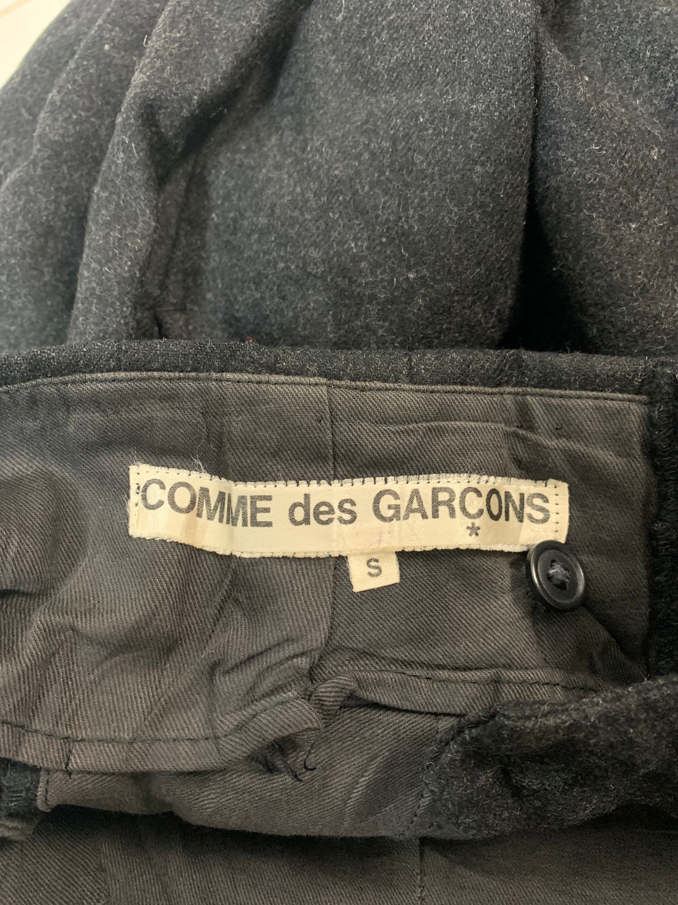パンツ COMME des GARCONS HOMME 80s wool slacks Vintage 80s Comme Des Garcons Wool Pants - Etsy