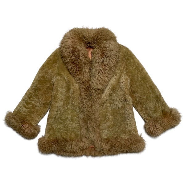 Japanese Brand Sheep Fur Coat