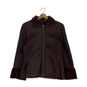Vintage Agnes B Leather Jacket - Etsy