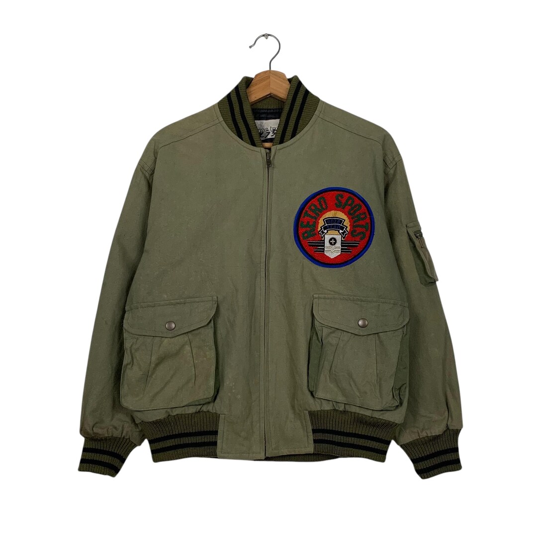 ジャケット・アウター ibat Japanese Brand Onze Tron Bomber Jacket - Etsy