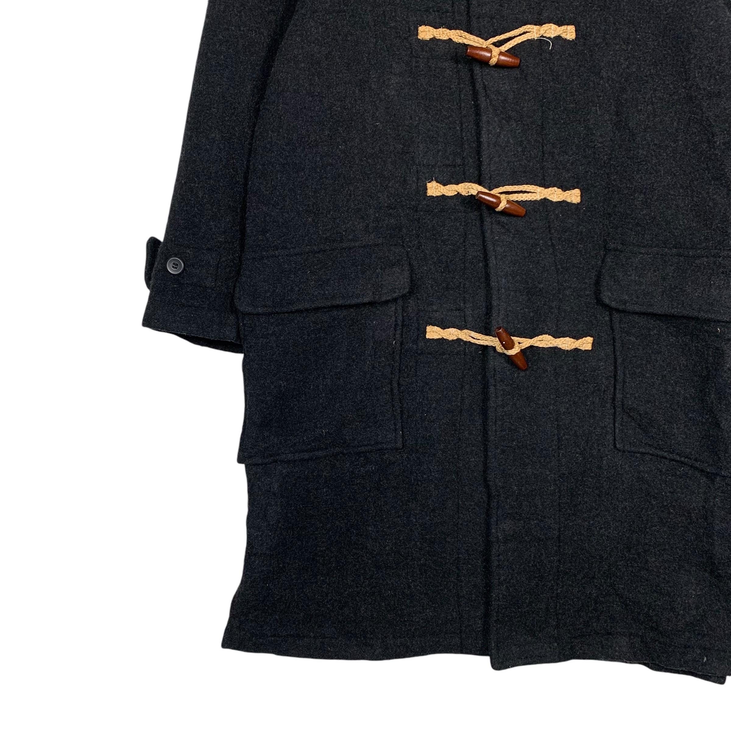 Japanese Brand Cubic Measure Hooded Wool Duffle Coat - Etsy