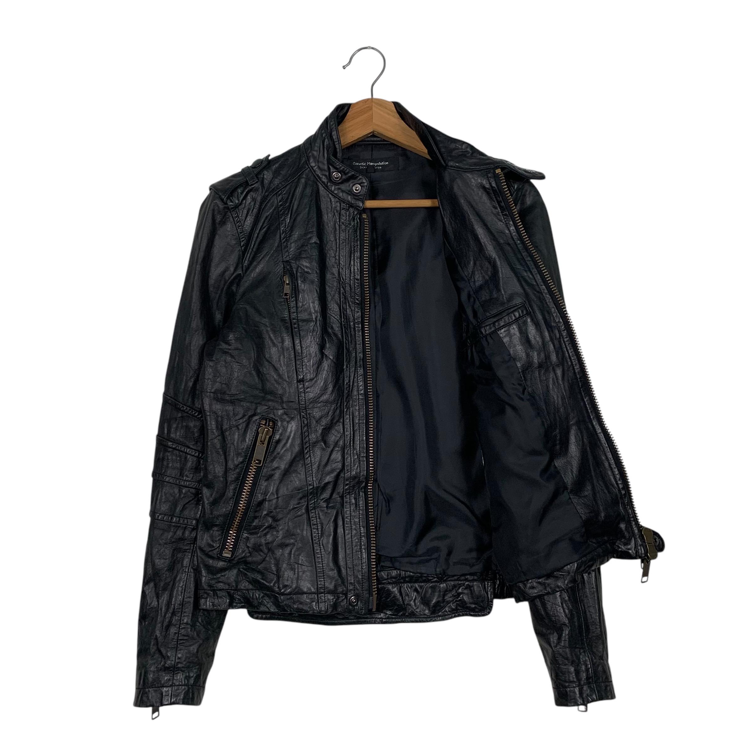 Genetic Manipulation Shinichiro Kuriya Biker Leather Jacket - Etsy