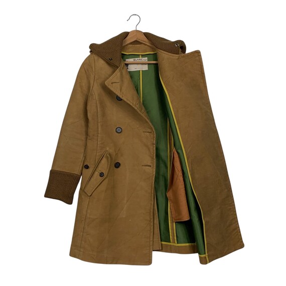 Blanc Basque Double Breasted Coat - image 6