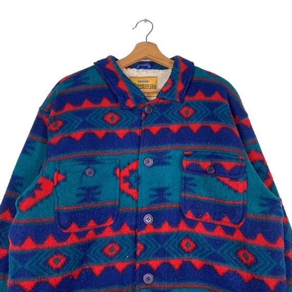 Greeman Native Aztech Nice Design Multicolor Jack… - image 2