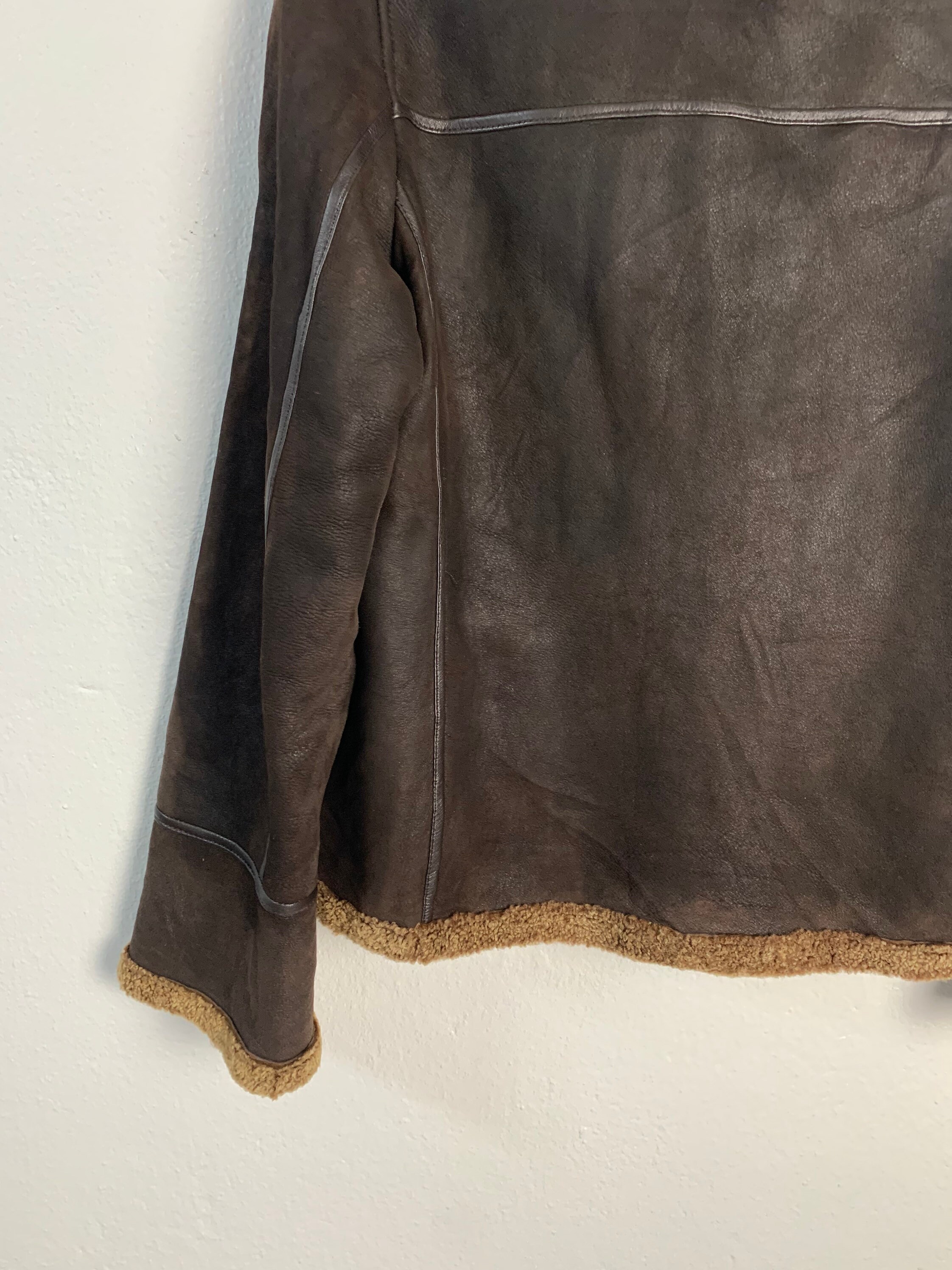 Max mara deals leather jacket