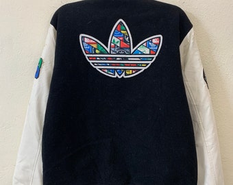 Adidas Big Logo Varsity Jacket