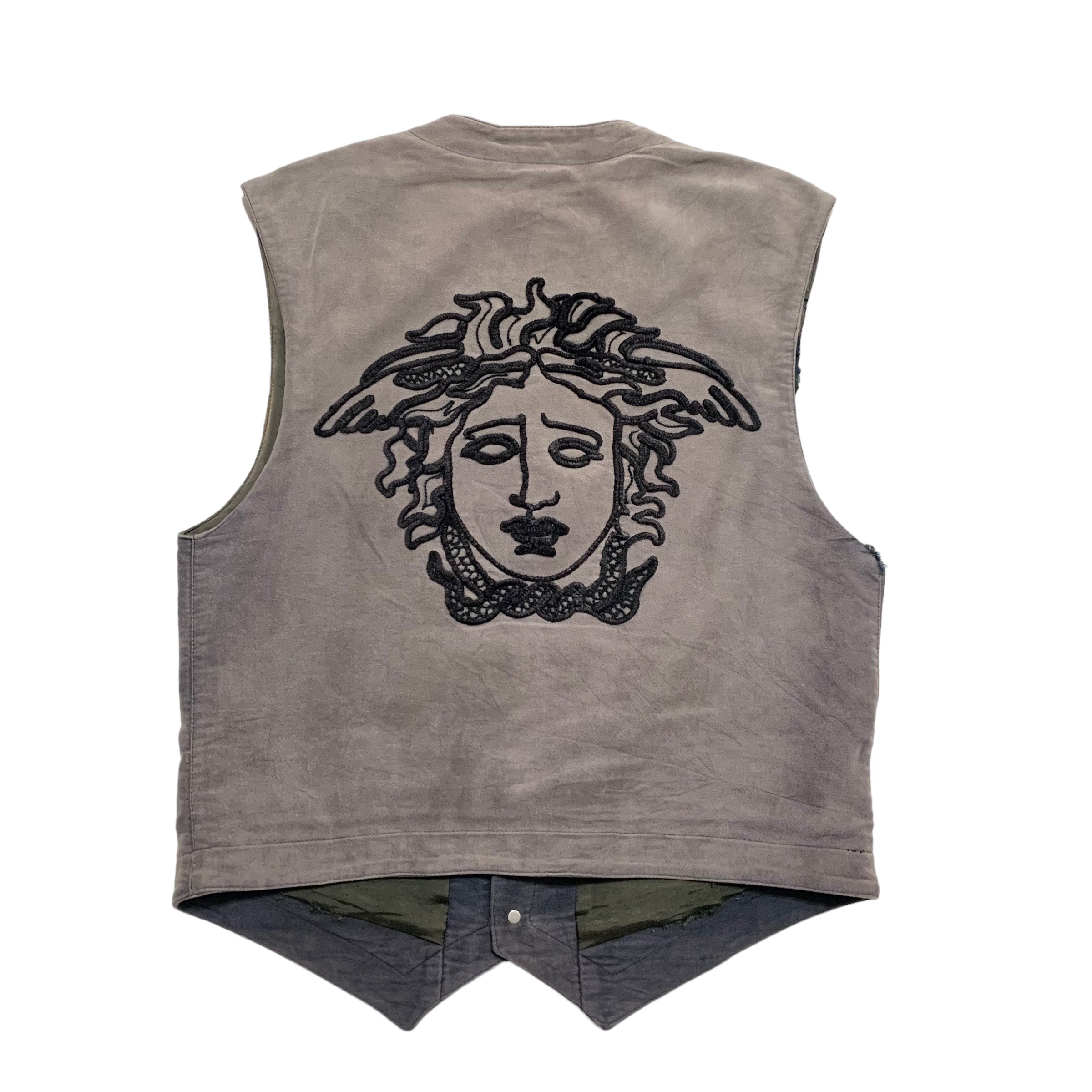 Mens versace vest sale