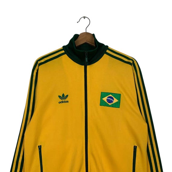 Buy Adidas Brasil Track Jacket Online in India - Etsy