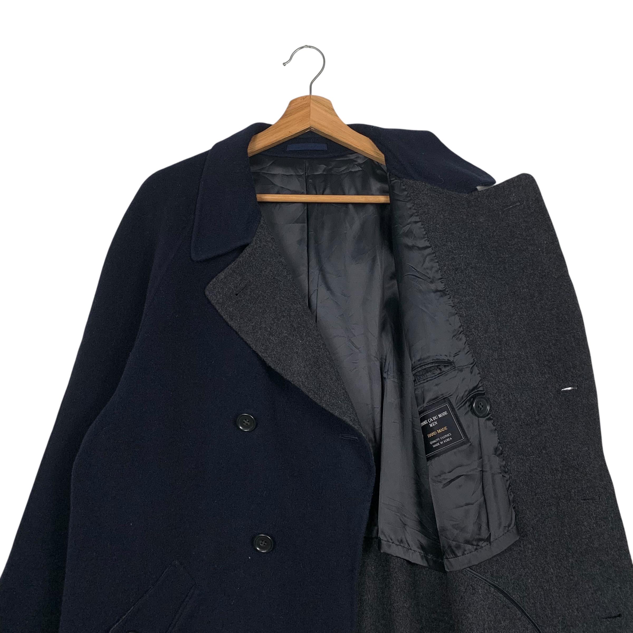 Comme Ca Du Mode メンズ ウール ダブルブレスト コート - Etsy 日本