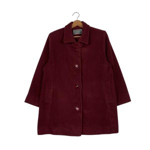 Vintage Christian Dior Monsieur Wool Overcoat