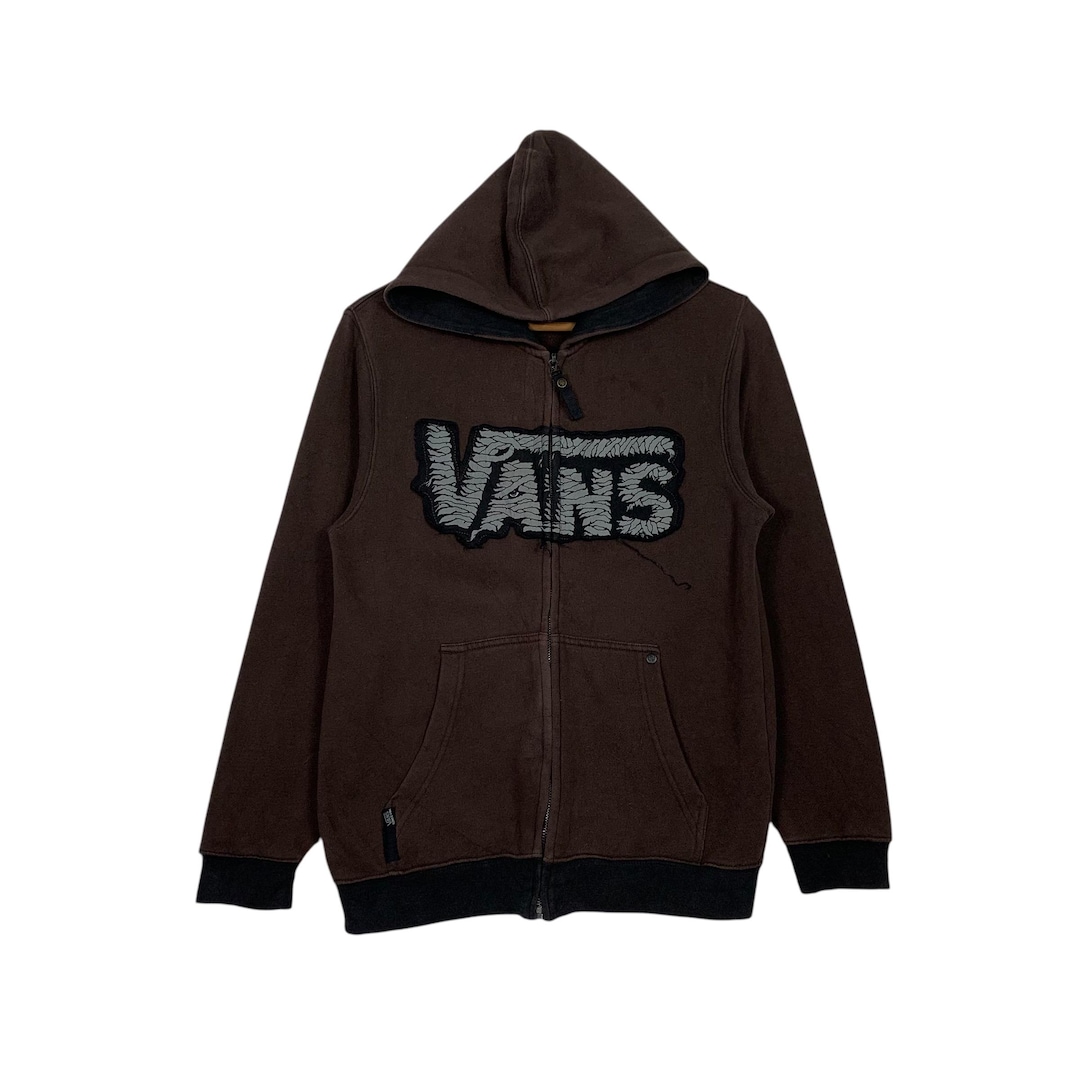 Vintage Vans Skateboard Zipper Hoodie - Etsy