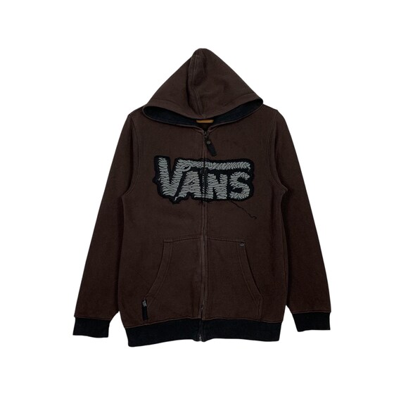 Vintage Vans Skateboard Zipper Hoodie - Etsy