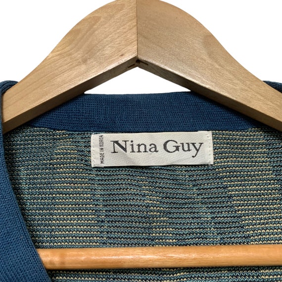 Nina Guy Buttonless Cardigan Jacket - image 4