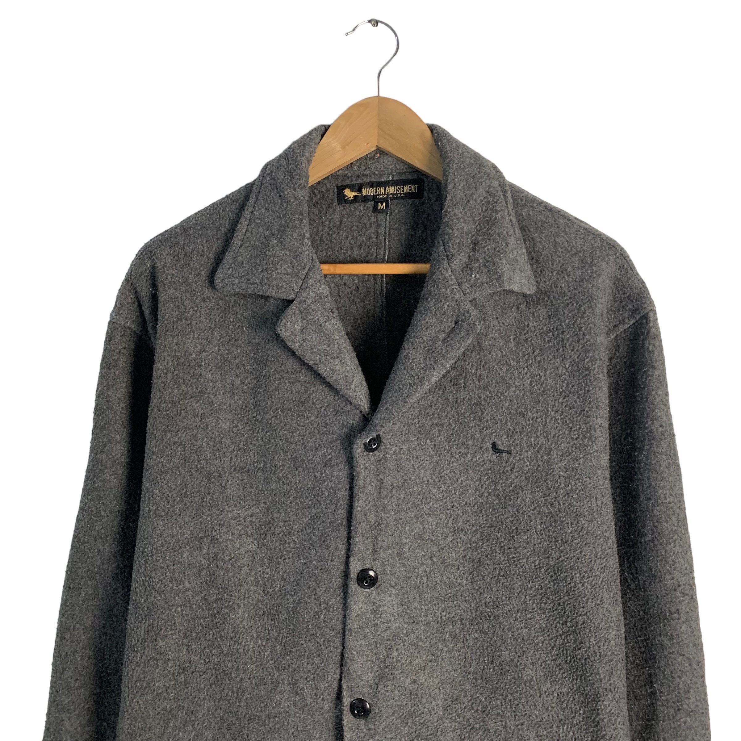 ジャケット・アウター lawgy shaggy accent button jacket coat lawgy（ラウジー）の「shaggy accent button jacket coat