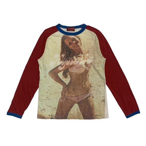 Hysteric Glamour 長袖 HYSTERIC QUEEN オーバーサイズTシャツ|HYSTERIC GLAMOUR WOMEN