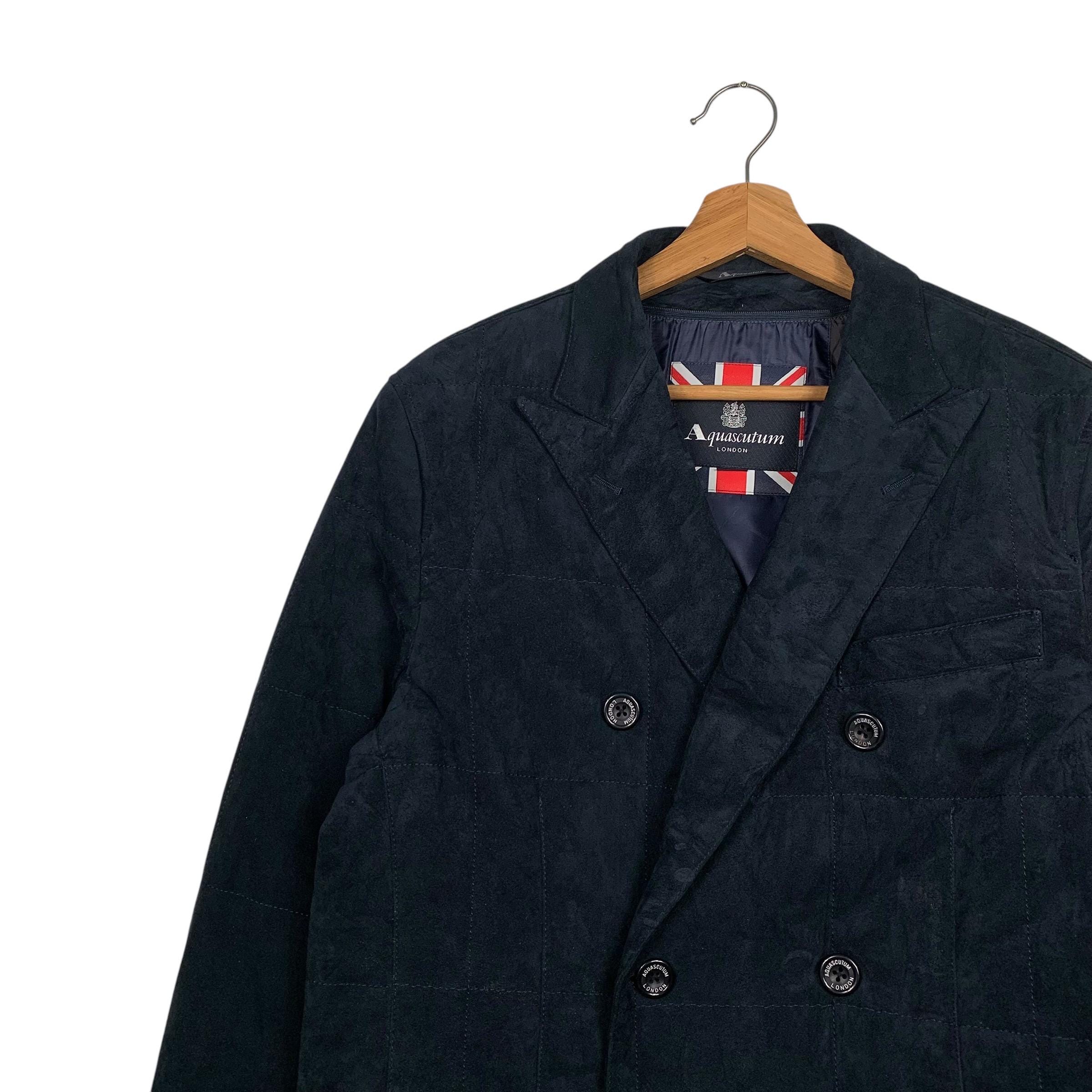 Aquascutum Double Breasted Wool Coat - Etsy