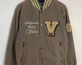 ジャケット・アウター 00s Vans scull varsity stadium jacket 00s Vans scull varsity stadium jacket - メルカリ