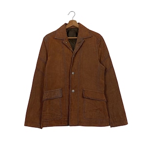 Japanese Brand ASM Casual Brown Jacket
