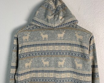 00's old uniqlo zipup Hoodie シャドーチェック 00s OLD UNIQLO Zip Up Hoodie チェック柄 y2k - メルカリ