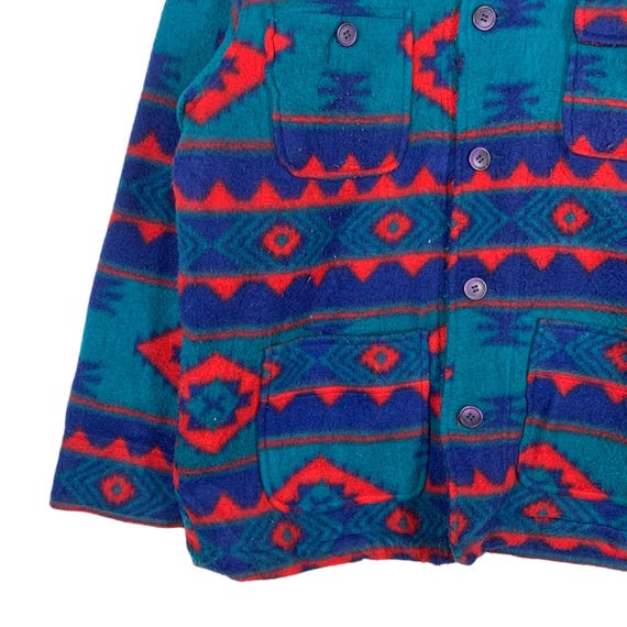 Greeman Native Aztech Nice Design Multicolor Jack… - image 3