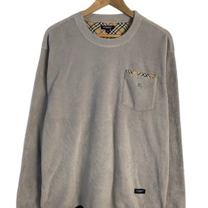 Burberry London Single Pocket Nova Check Sweatshirt