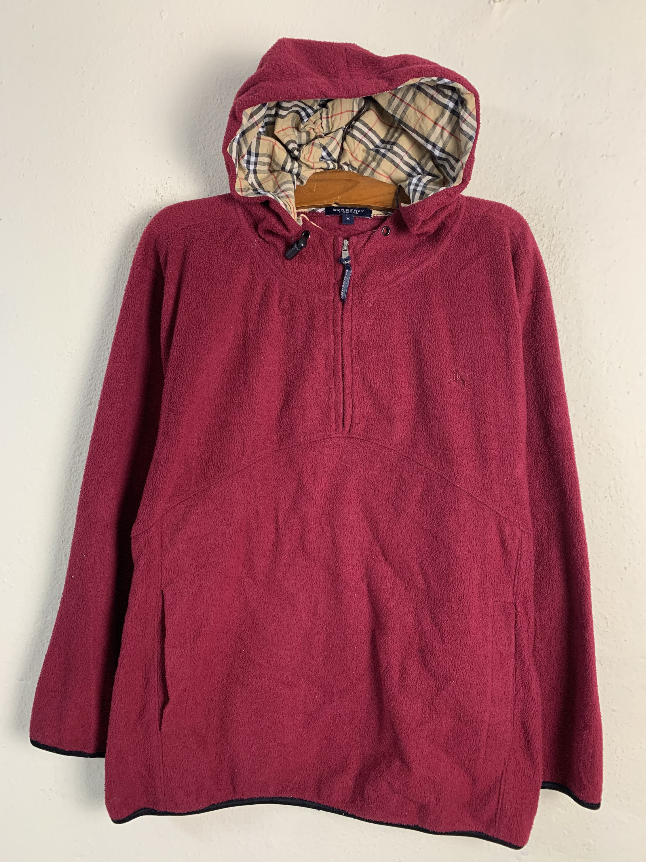 Burberry Nova Check Hoodie Etsy