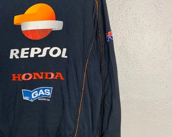 Gas Repsol Honda Big Logo Hoodie Etsy Canada