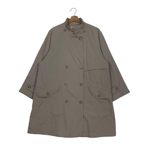 Japanese Brand Black Duck Double Breasted Overcoat