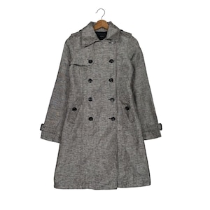 Japanese Brand Yves Double Breasted Trenchcoat