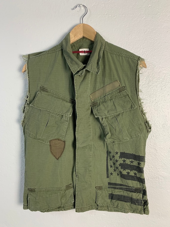 Vintage Macshore Classic Military Vest - Etsy