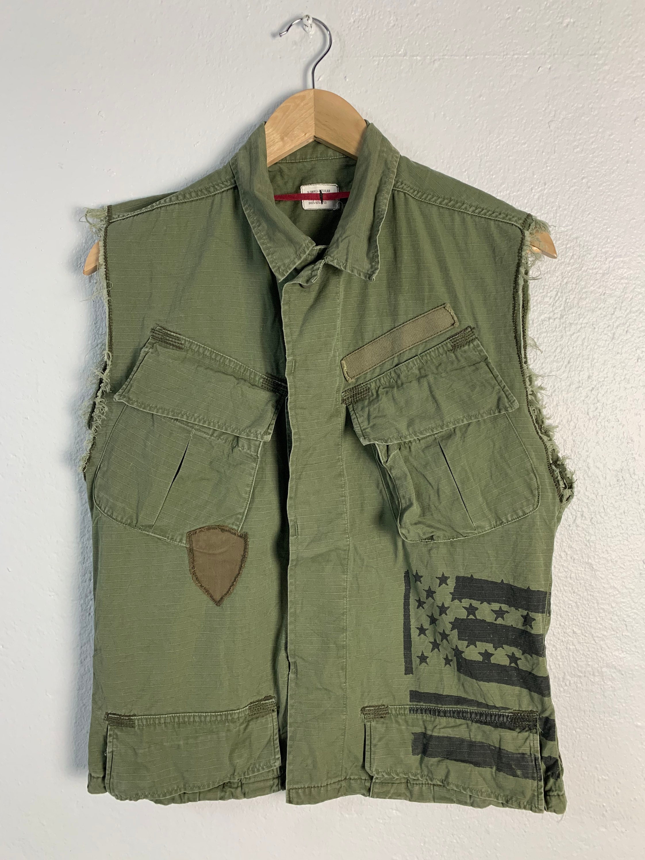 Avirex Vest - Etsy