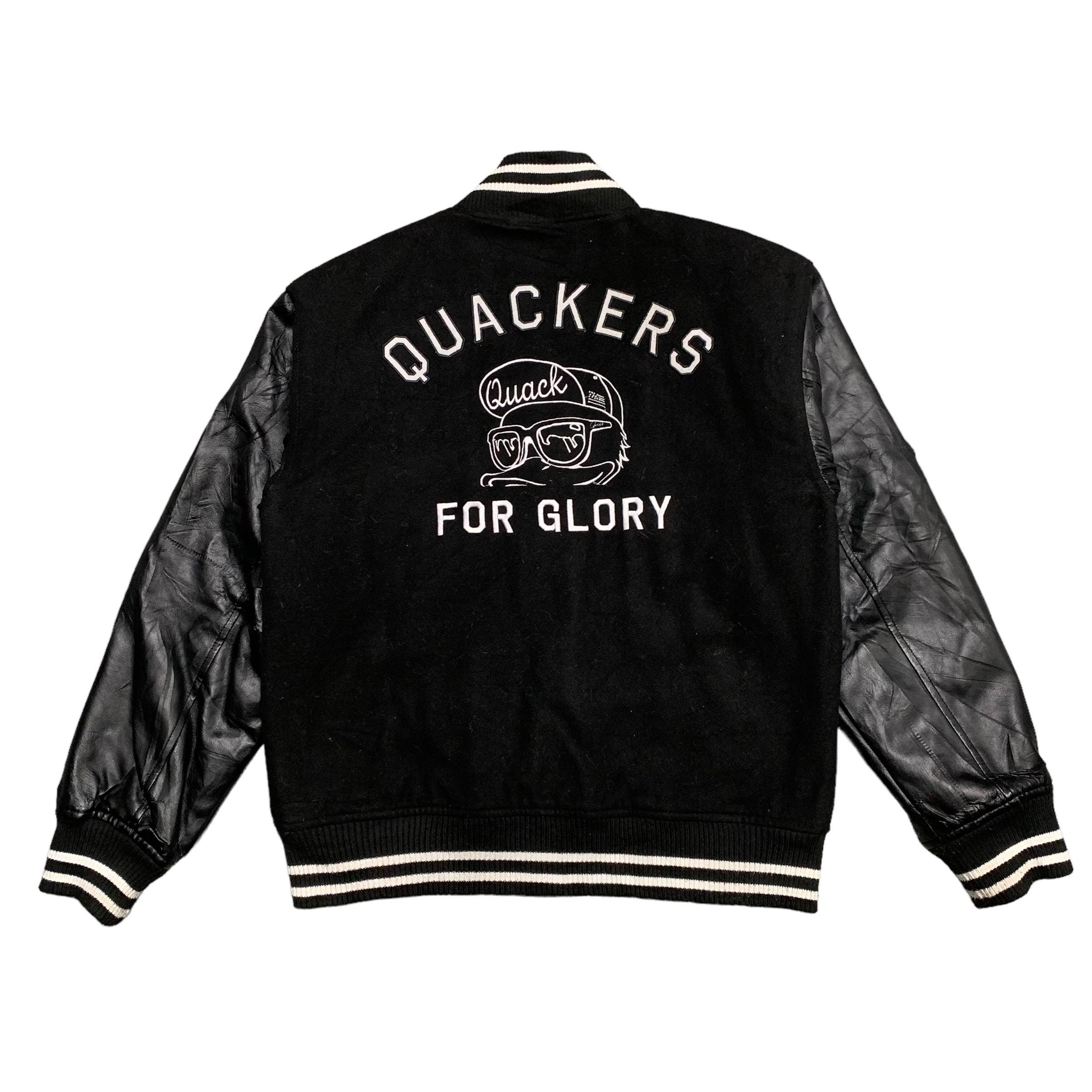B One Soul Duck Dude Quackers Varsity Jacket - Etsy