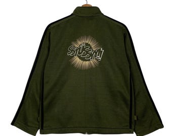 Vintage 90s Stussy Worldwide Stussy CCCP Stussy Soviet Full Zipper