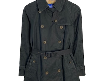 Burberry Blue Label Double Breadt Trench Coat