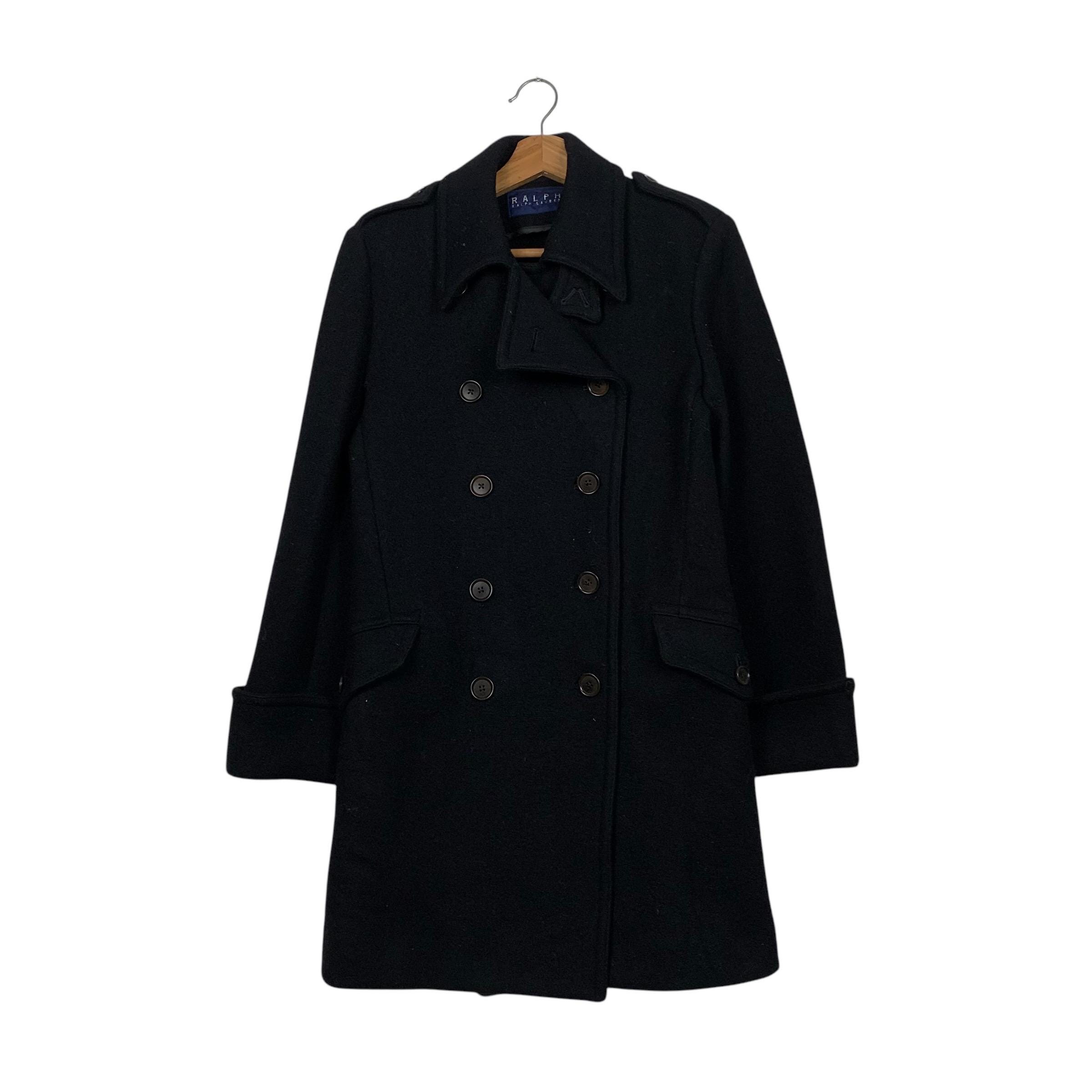 【90’s Ralph Lauren】Double Breasted Coat Ralph Lauren Double Breasted Coat - Etsy