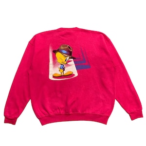 Vintage Tweety Warner Bros Cartoon Sweatshirt
