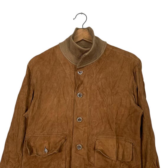 Chaqueta bomber de cuero reversible de marca japonesa España