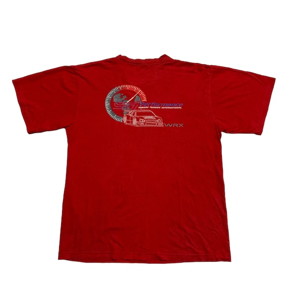 Vintage Subaru Wrx Technical Performance Tee - image 6