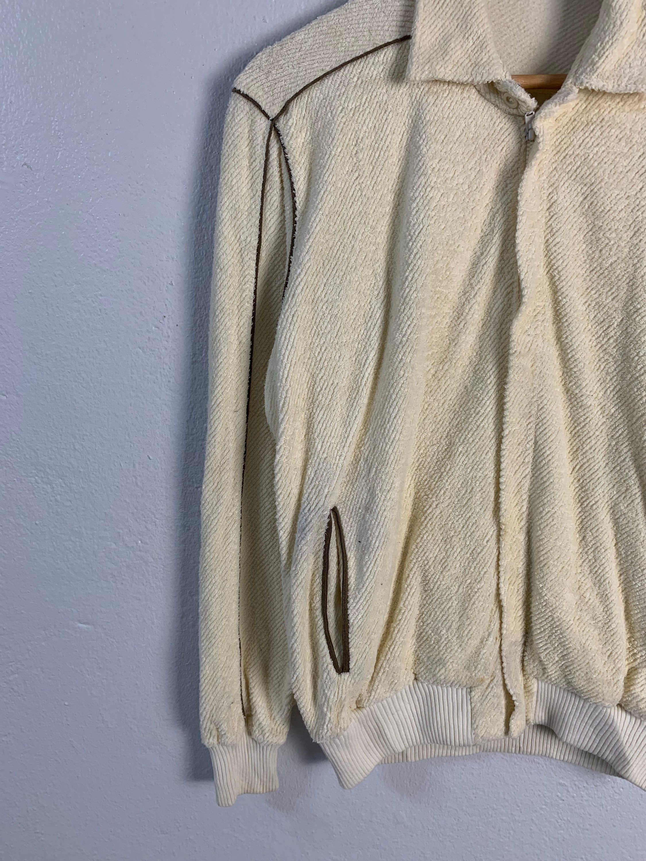 Hanae Mori Zipper Sweater Jacket - Etsy Israel