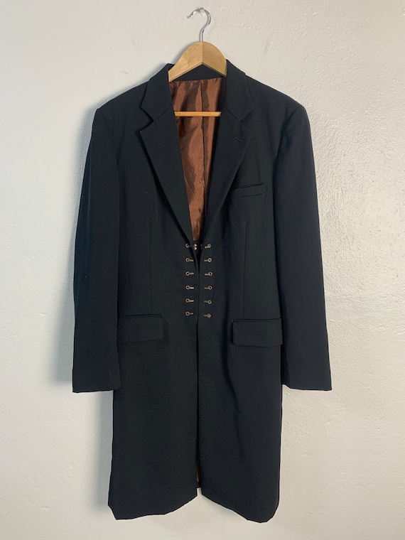 Jean Paul Gaultier Long Coat - Etsy