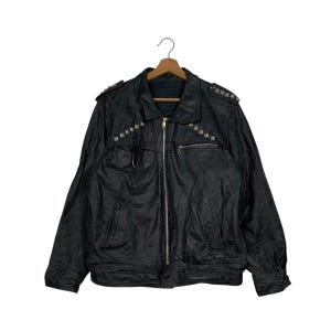 Japanese Brand Motorcycle Punk Leather Jacket