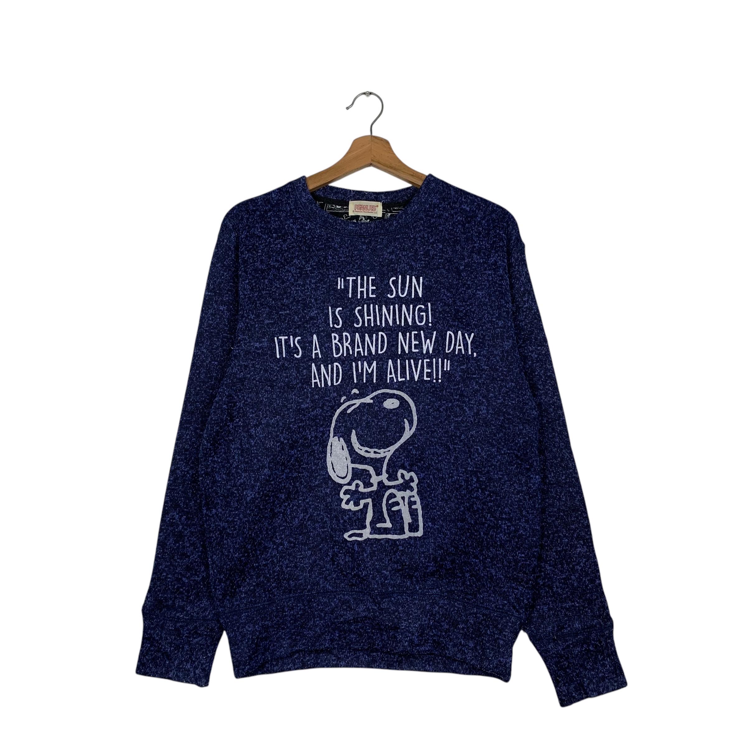 Sweat-shirt léger à motif Peanuts® - Bleu marine | s.Oliver