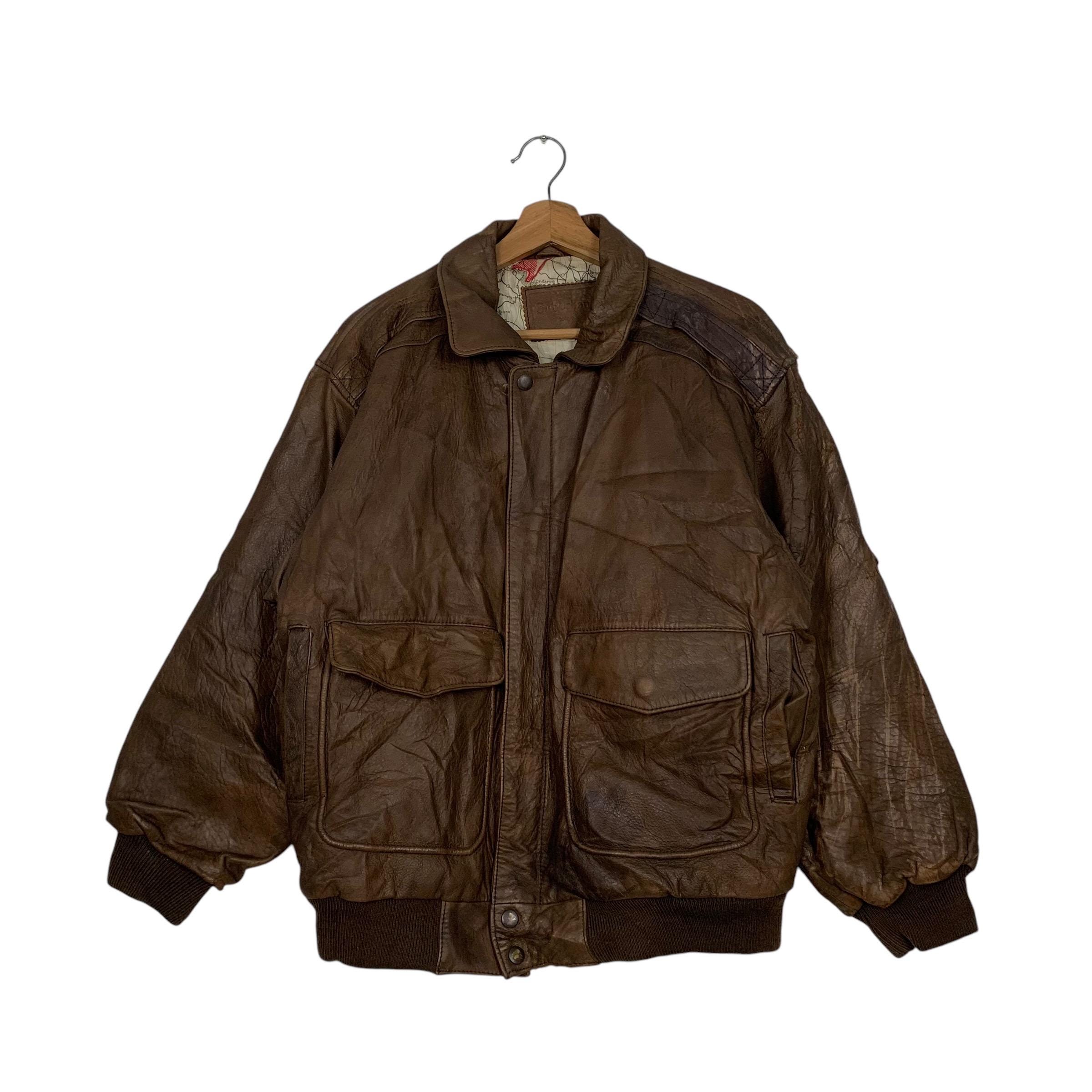 Japanese Brand Sub Urban Tokyo Military Leather Jacket - Etsy