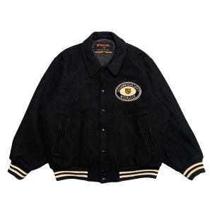 ジャケット・アウター 00s McGREGOR wool swing top navy L VTG MCGREGOR Varsity Jackets Coats N.Y 1921 Sport Club Navy