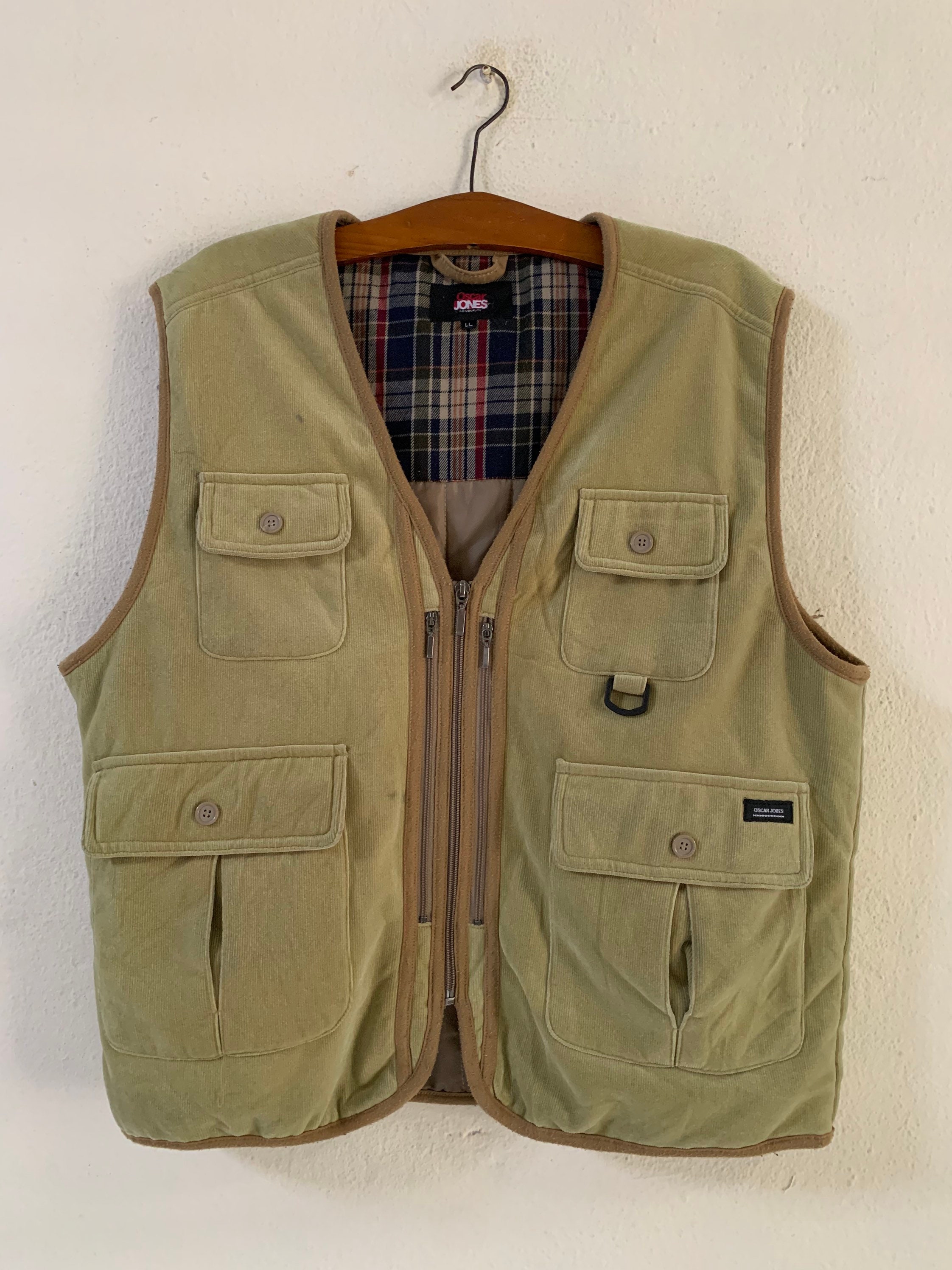 【Anyone more】Oscar Pocket Padding Vest Padded Liner Featherweight Nylon Vest - Dark blue | Oscar