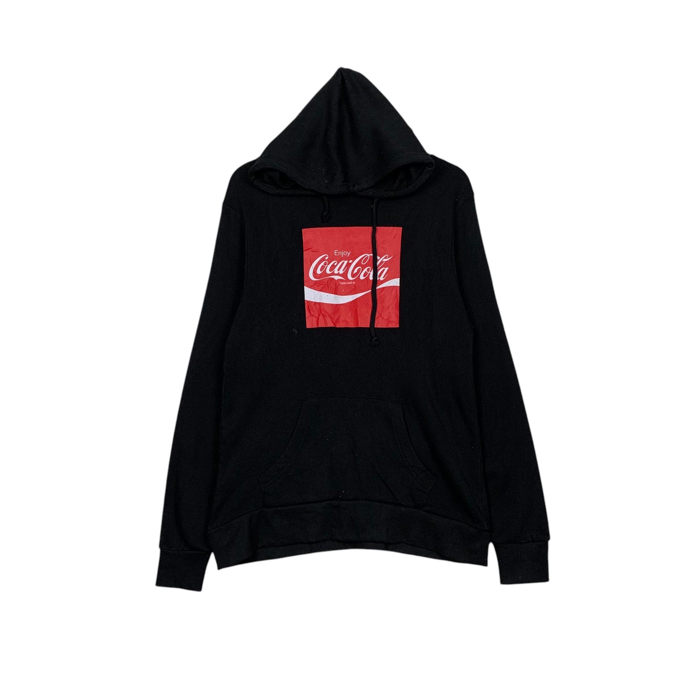 Coca Cola Big Logo Pullover Hoodie - Etsy