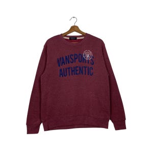 Japanese Brand Van Sports Crewneck Sweatshirt